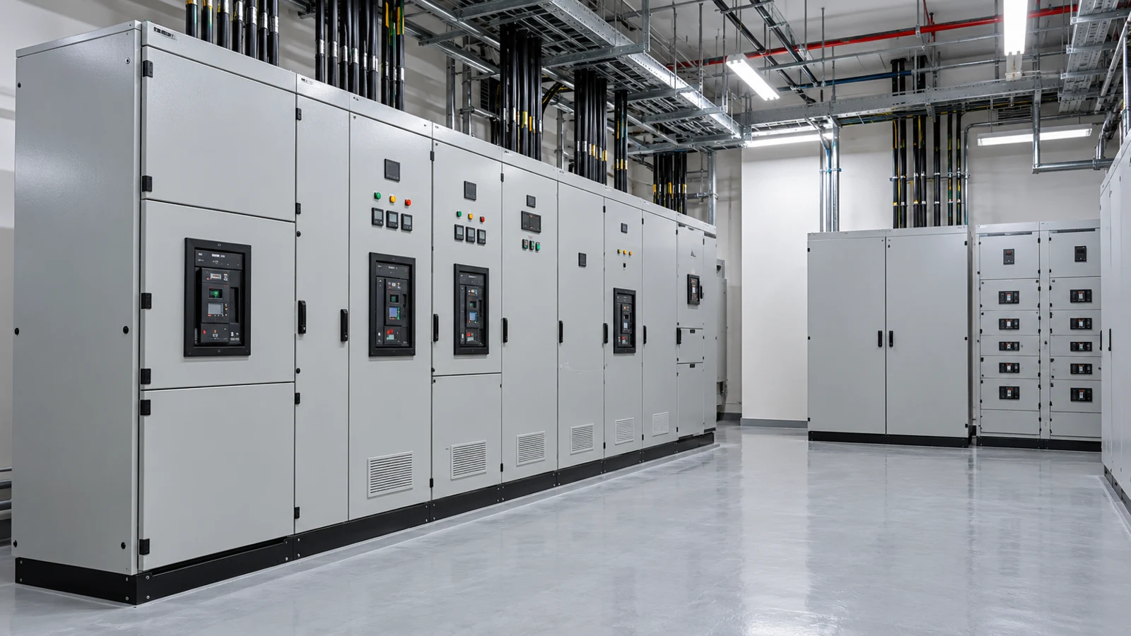 Electrical installation — illustrative service image